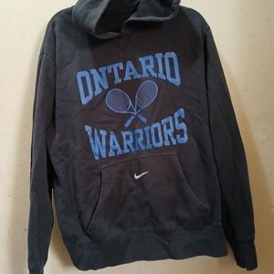 Blue Nike Ontario Warriors Hoodie Tennis L Wilson Size Extra Large